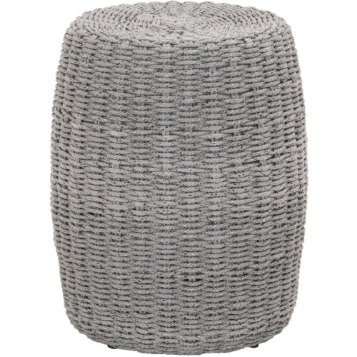 Loom Outdoor Accent Table in Platinum Rope 6818.PLA